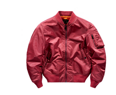 Men's Military Green Pilot Jacket - European Style