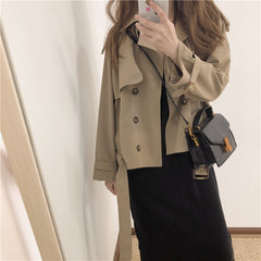 Women's Short Trench Coat
