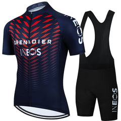 Men's Mesh Lightweight Short Sleeve Cycling Suit