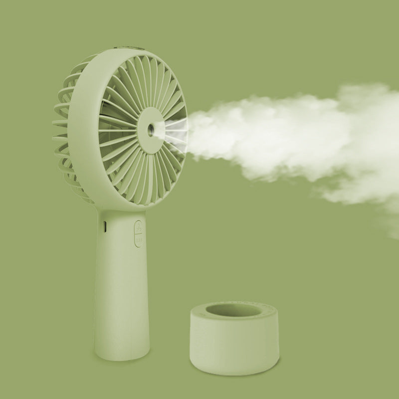 Portable USB Handheld Mist Cooling Fan and Humidifier