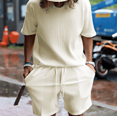 Men's Striped Leisure Suit