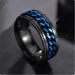 Stainless Steel Men's Statement Ring
