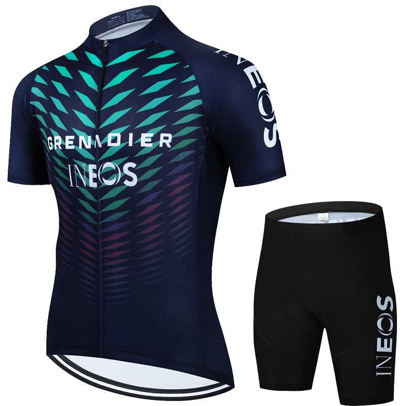 Men's Mesh Lightweight Short Sleeve Cycling Suit