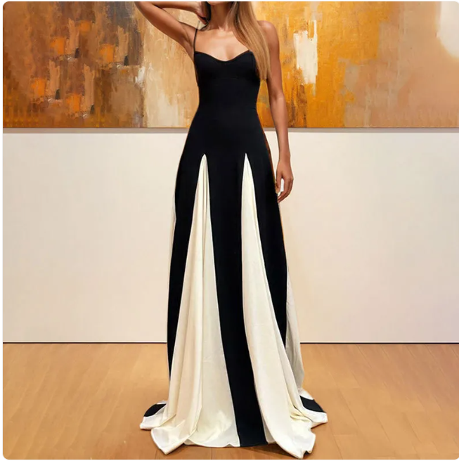 Women's Backless Slim Dress