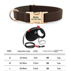 Gold Anti-Loss Dog Tag for Pets