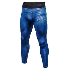 Men's Fashion 3D Printed Tight Pants