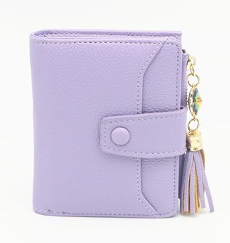 Violet Vegan Women's Faux Leather Wallet