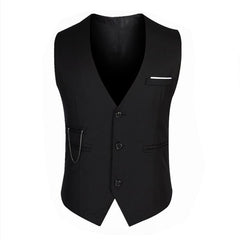 Men's British Slim Casual Suit Waistcoat Vest