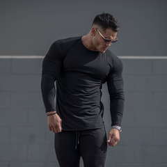 Men's Long Sleeve Fitness Shirt