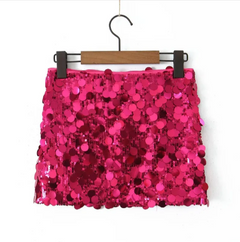 Women's Sequin Mini Skirt