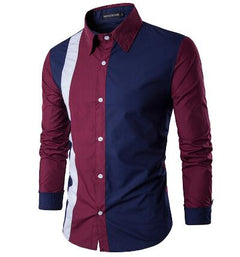 2019 Men's Fashion Casual Long Sleeve Shirt