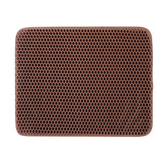 Double Layer EVA Non-Slip Cat Litter Mat for Pets