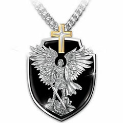 Men's Personalized Cross Pendant Necklace