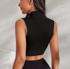 Women's Sports Zipper Vest