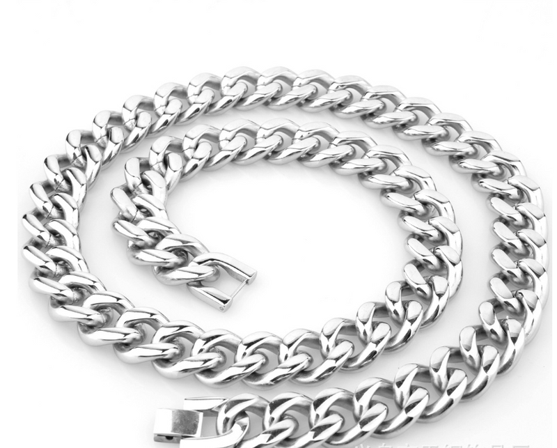 Men's Stainless Steel Cowboy Necklace