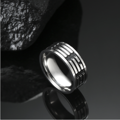 Men's Simple Personality Stainless Steel Titanium Ring