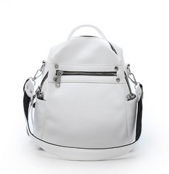 Women's Casual Soft Leather Backpack