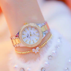 Diamond-Studded Women's Watch