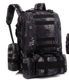 Men's Army Camouflage Travel Backpack for Outdoors
