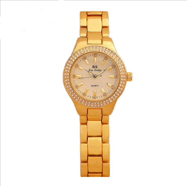Diamond-Studded Women's Watch