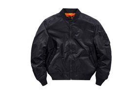 Men's Military Green Pilot Jacket - European Style