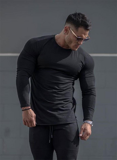 Men's Long Sleeve Fitness Shirt