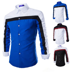 2019 Men's Fashion Casual Long Sleeve Shirt