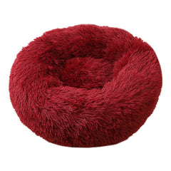 Soft Plush Round Washable Cushion for Pets
