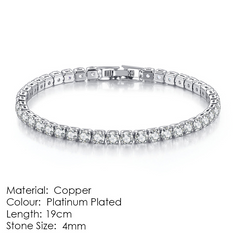 Women's Zircon Tennis Bracelet