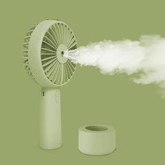 Portable USB Handheld Mist Cooling Fan and Humidifier