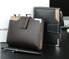 Men's Leather Tri-Fold Wallet