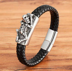 Animal Magnetic Buckle Men's Bracelet