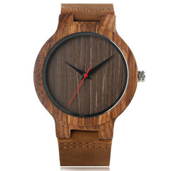 Men's Bamboo Wood Quartz Watch