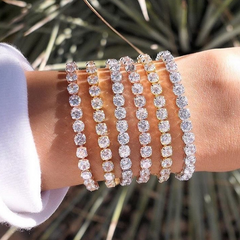 Women's Zircon Tennis Bracelet