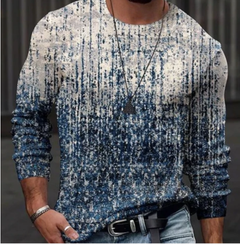 Urban Camo Men's Long Sleeve Shirt