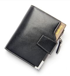 Men's Leather Tri-Fold Wallet