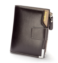 Men's Leather Tri-Fold Wallet