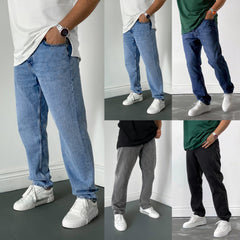 Men's Jindian Straight Jeans in Four Colors