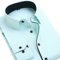 2016 Men's Premium Long Sleeve Dress Shirt