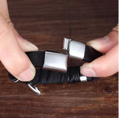 Animal Magnetic Buckle Men's Bracelet