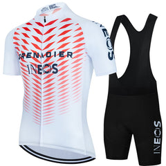 Men's Mesh Lightweight Short Sleeve Cycling Suit