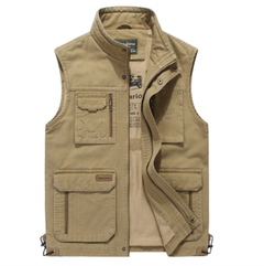 Modern Men's Functional Overcoat