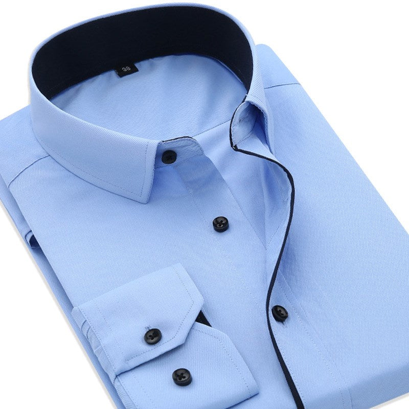 2016 Men's Premium Long Sleeve Dress Shirt