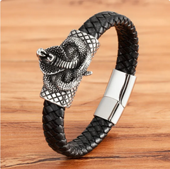 Animal Magnetic Buckle Men's Bracelet