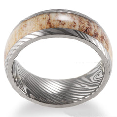 Men's Outdoor Natural Antlers Ring