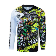 Quick-Drying Men's Cross-Country Motorcycle Jerseys