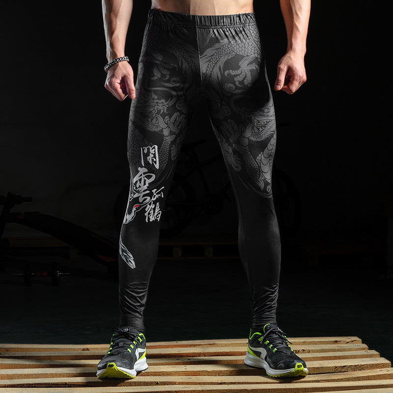 Flurry Dragon BJJ Compression Pants