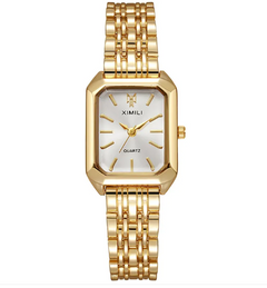 Squared Steel Women's Watch