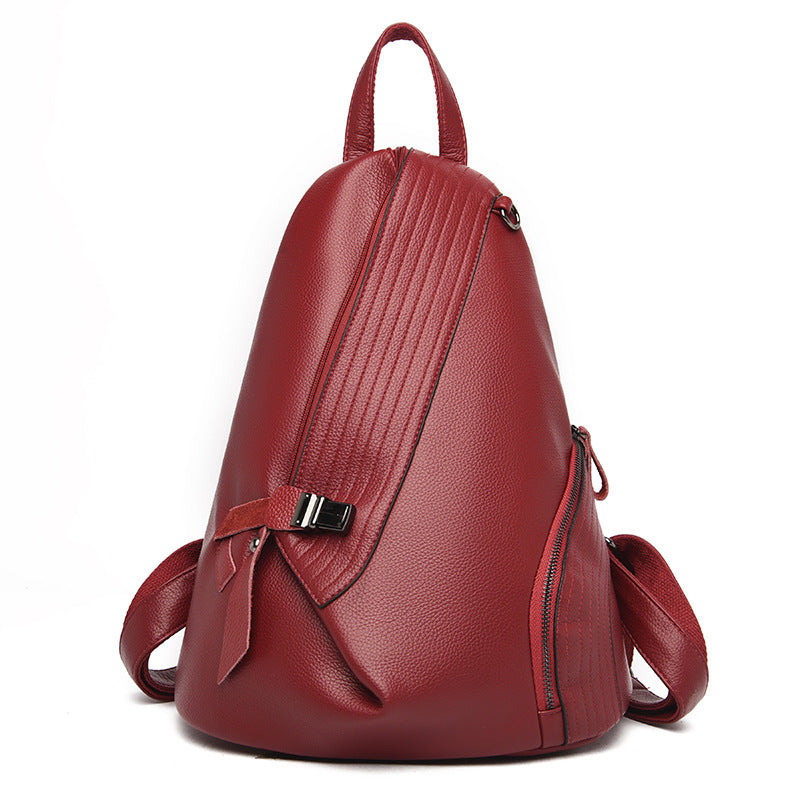 Soft Leather Women's Fashion Backpack