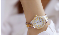 Diamond-Studded Women's Watch